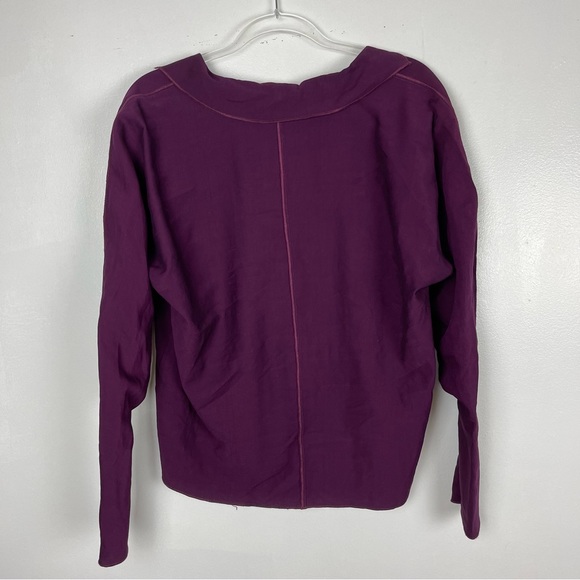 Three dots wrap front blouse - Picture 4 of 6